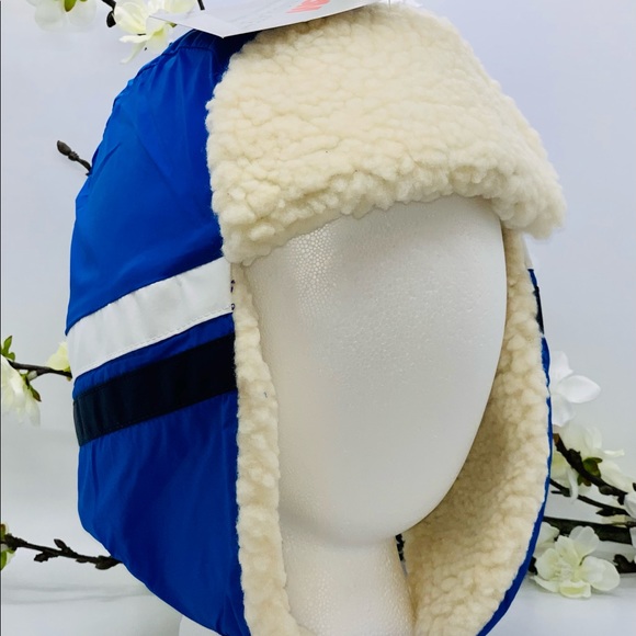 Gap Kids Sherpa Trapper Hat Thinsulate Insulation Size: S/M Color: Bristol Blue - Picture 1 of 10